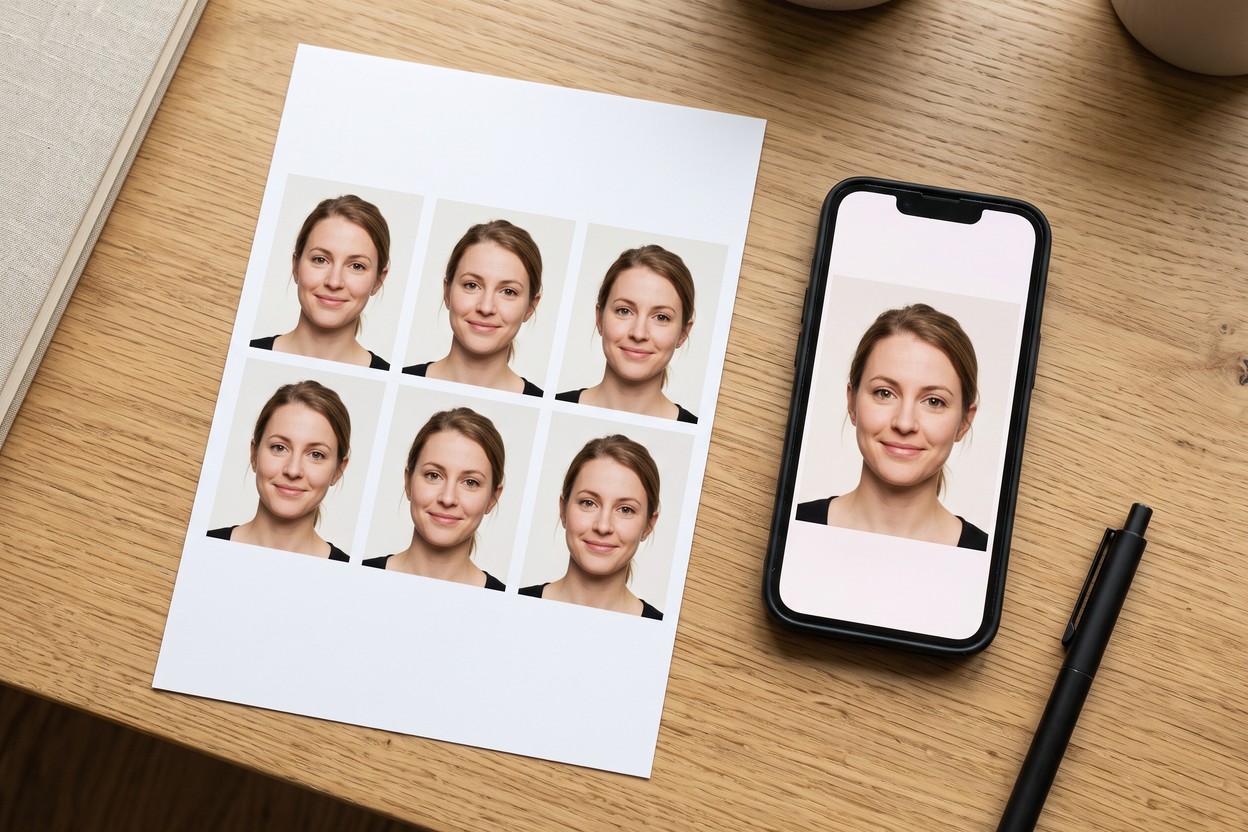 Take a Passport Photo Online with AI (2026)