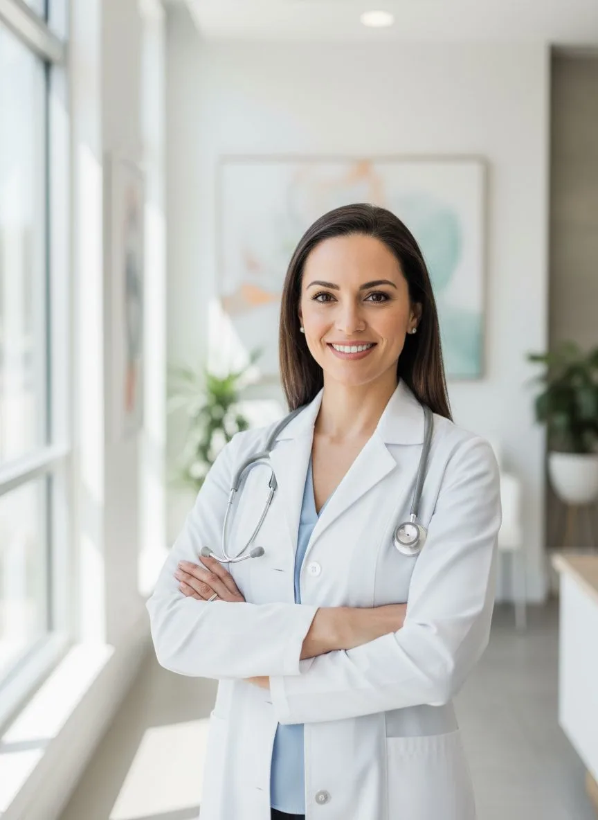 Example of the Doctor / Healthcare AI photoshoot pack